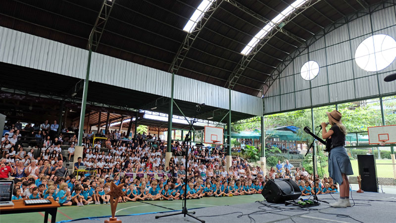 School hall at CCS