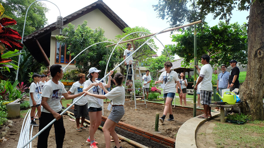 CCS students outdoor learning