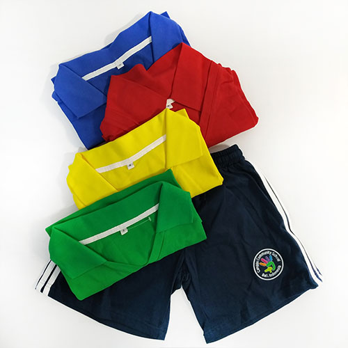 Multi Colour Polo Tops and Shorts